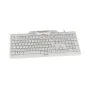 Clavier avec lecteur Cherry JK-A0100ES-0 Blanc de Cherry, Claviers - Réf : S0200469, Prix : 38,03 €, Remise : %