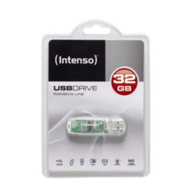 Clé USB INTENSO Rainbow Line 32 GB Transparent 32 GB Clé USB de INTENSO, Clés USB - Réf : S0200488, Prix : 7,61 €, Remise : %