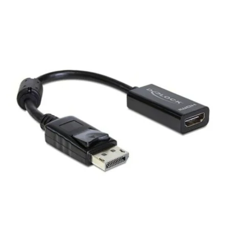 DisplayPort-zu-HDMI-Adapter DELOCK Adaptador DisplayPort HDMI 13 cm Schwarz von DELOCK, DisplayPort-Kabel - Ref: S0200550, Pr...