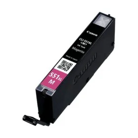 Cartouche d'Encre Compatible Canon CLI-551M XL MfrPartNumber3 Magenta de Canon, Toners et encre pour imprimante - Réf : S0201...