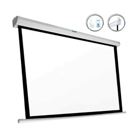 Panoramic Electric Screen iggual PSIPS203 92" (203 x 114 cm) by iggual, Accessories for projectors - Ref: S0203720, Price: 92...