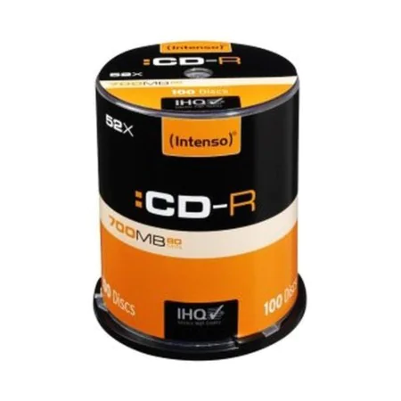 CD-R INTENSO 1001126 52x 700 MB (100 uds) de INTENSO, Consumíveis de armazenamento - Ref: S0212375, Preço: 34,38 €, Desconto: %