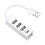 Hub USB Ewent EW1122 Bianco 3600 W di Ewent, Hub USB - Rif: S0214078, Prezzo: 6,12 €, Sconto: %