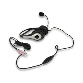 Headphones with Microphone Ewent EW3562 Black by Ewent, PC Headsets - Ref: S0220265, Price: 10,87 €, Discount: %