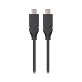 Câble USB-C 3.1 NANOCABLE 10.01.4101 Noir (1 m) de NANOCABLE, Câbles USB - Réf : S0224329, Prix : 8,70 €, Remise : %