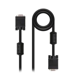 Cable VGA NANOCABLE 10.15.01 Negro de NANOCABLE, Cables - Ref: S0224371, Precio: 14,52 €, Descuento: %