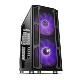 Caixa Semitorre Micro ATX / Mini ITX / ATX Nox NXHUMMERNOVA RGB Ø 20 cm Preto Multicolor de Nox, Caixas para computador de se...