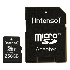 Tarjeta de Memoria Micro SD con Adaptador INTENSO 3423492 256 GB Negro de INTENSO, Tarjetas de memoria - Ref: S0226685, Preci...