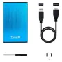 Boîtier pour disque dur TooQ TQE-2527 2,5" USB 3.0 de TooQ, Adaptateurs et boîtiers - Réf : S0227031, Prix : 9,51 €, Remise : %