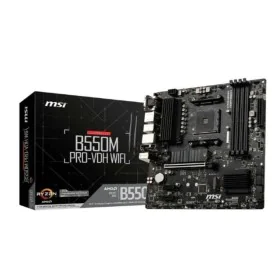 Gaming Motherboard MSI B550M PRO-VDH mATX DDR4 AM4 WiFi by MSI, Base plates - Ref: S0227458, Price: 130,24 €, Discount: %