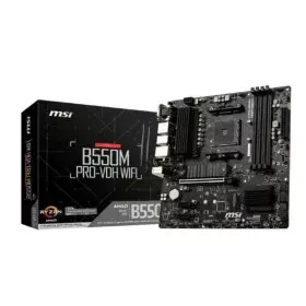 Placa Base Gaming MSI B550M PRO-VDH mATX DDR4 AM4 WiFi de MSI, Placas base - Ref: S0227458, Precio: 130,24 €, Descuento: %