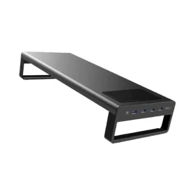 Suporte de Mesa para Ecrã iggual IGG316900 USB 3.0 Preto de iggual, Braços e suportes - Ref: S0227865, Preço: 47,81 €, Descon...