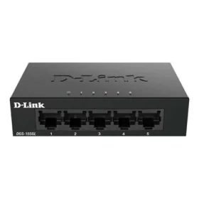 Desktop Switch D-Link DGS-105GL 5xGB Plug&Play Black by D-Link, Network switches - Ref: S0229332, Price: 23,82 €, Discount: %