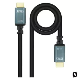 Câble HDMI NANOCABLE 8K Ultra HD Noir de NANOCABLE, Câbles HDMI - Réf : S0230053, Prix : 7,54 €, Remise : %