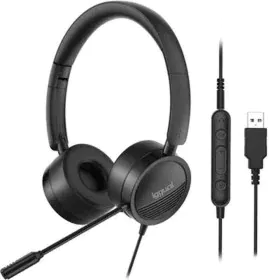 Headphones with Microphone iggual Dual Tech Black by iggual, PC Headsets - Ref: S0230099, Price: 19,51 €, Discount: %