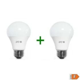 Bombilla Inteligente SPC Aura 1050 Wifi 10 W E27 75 W 2700K - 6500K (2 uds) de SPC, Bombillas LED - Ref: S0230346, Precio: 27...