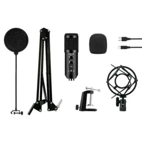 Microphone de Bureau iggual Pro Voice IGG317150 USB Noir de iggual, Microphones - Réf : S0230379, Prix : 28,94 €, Remise : %