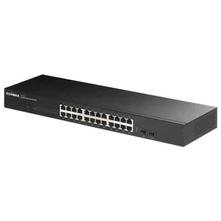 Schalter für das Netz mit Schaltschrank Edimax GS-1026 V3 Gigabit Ethernet 52 Gbps von Edimax, Netzwerk-Switches - Ref: S0230...