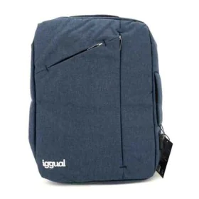 Zaino per Portatile iggual IGG317051 Impermeabile Antifurto Azzurro di iggual, Borse e custodie per laptop e netbook - Rif: S...