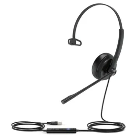 Kopfhörer mit Mikrofon Yealink YEA_UH34-MONO-T Schwarz von Yealink, Headsets mit Mikrofonen - Ref: S0231044, Preis: 35,60 €, ...