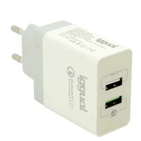 Wall Charger iggual IGG317389 by iggual, Chargers - Ref: S0231367, Price: 10,41 €, Discount: %