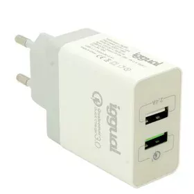 Chargeur mural iggual IGG317389 de iggual, Chargeurs - Réf : S0231367, Prix : 9,96 €, Remise : %