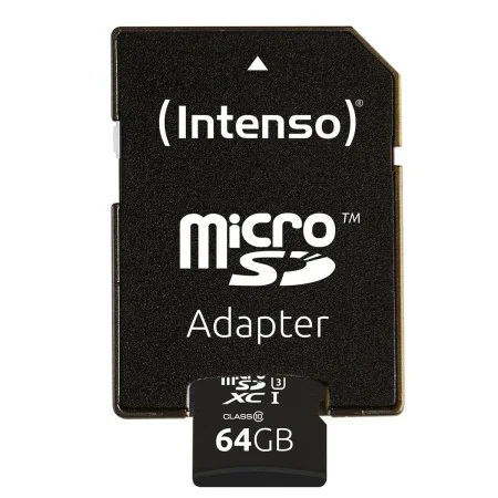 Cartão Micro SD INTENSO 3433490 64GB de INTENSO, Cartões de memória - Ref: S0231405, Preço: 9,35 €, Desconto: %