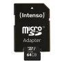 Carte Micro SD INTENSO 3433490 64GB de INTENSO, Cartes mémoire - Réf : S0231405, Prix : 9,35 €, Remise : %