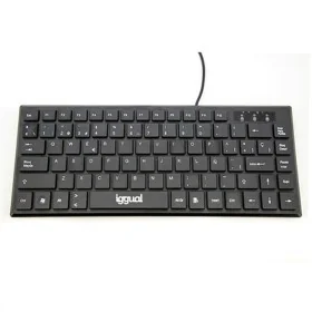 Tastiera iggual Teclado USB compacto TKL Slim TKL-USB negro Nero di iggual, Tastiere - Rif: S0231463, Prezzo: 8,19 €, Sconto: %