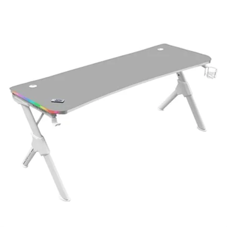 Mesa de Escritório Mars Gaming MGDXLRGBW LED RGB Branco Aço 160 x 60 cm de Mars Gaming, Secretárias e mesas para computador -...