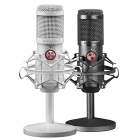 Microphone de Bureau Mars Gaming MMICXW Blanc Noir de Mars Gaming, Microphones - Réf : S0232171, Prix : 41,37 €, Remise : %