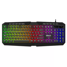 Clavier pour jeu Onaji IGG317563 de Onaji, Claviers pour joueurs - Réf : S0232220, Prix : 5,81 €, Remise : %