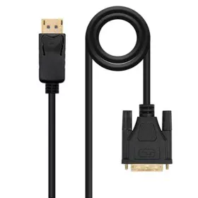 Adaptateur DisplayPort vers DVI NANOCABLE 10.15.4501 1 m Noir de NANOCABLE, Câbles HDMI - Réf : S0233028, Prix : 10,21 €, Rem...