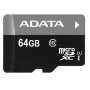 Mikro SD Speicherkarte mit Adapter Adata CLASS10 64 GB von Adata, Speicherkarten - Ref: S0233623, Preis: 6,17 €, Rabatt: %