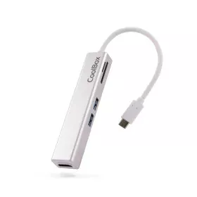 Station d'acceuil CoolBox COO-DOCK-02 Argent de CoolBox, Hubs USB - Réf : S0234191, Prix : 18,74 €, Remise : %