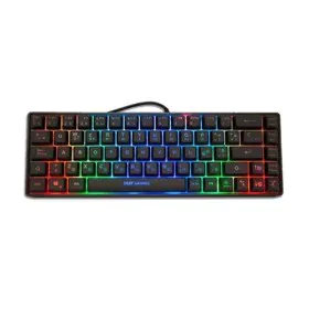 Teclado CoolBox DG-TEC65-RGB Preto Qwerty espanhol de CoolBox, Teclados - Ref: S0235483, Preço: 18,39 €, Desconto: %