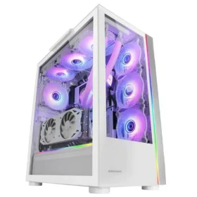 Boîtier ATX semi-tour Mars Gaming MCULTRA XXL Premium RGB Blanc de Mars Gaming, Boîtiers pour ordinateurs de bureau - Réf : S...