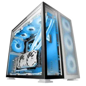 ATX Semi-Tower Gehäuse Mars Gaming MCNOVA XXL Aluminium Silberfarben von Mars Gaming, Desktop-Computer-Gehäuse - Ref: S023632...