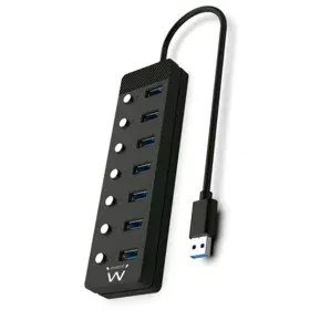 USB Hub Ewent EW1147 Black by Ewent, USB hubs - Ref: S0237118, Price: 24,96 €, Discount: %