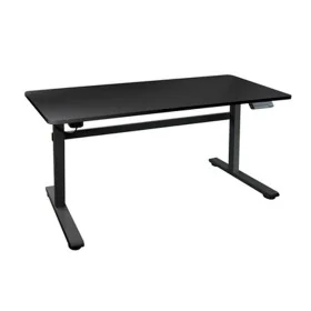 Desk TooQ TQESSD01-BK Black Steel (140 x 60 cm) by TooQ, Computer desks and tables - Ref: S0237507, Price: 269,36 €, Discount: %