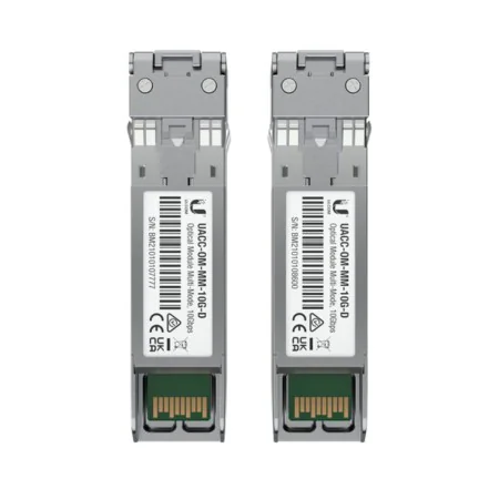 Módulo Fibra SFP MultiModo UBIQUITI UACC-OM-MM-10G-D-2 de UBIQUITI, Transceptores de red - Ref: S0237681, Precio: 56,87 €, De...