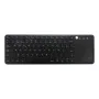 Clavier avec pavé tactile CoolBox COO-TEW01-BK Noir Espagnol Qwerty de CoolBox, Claviers - Réf : S0237953, Prix : 18,53 €, Re...