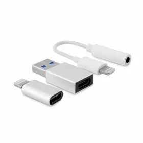 USB-Kabel CoolBox COO-CKIT-APPL Weiß von CoolBox, USB-Kabel - Ref: S0238431, Preis: 9,21 €, Rabatt: %