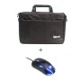 Mala para Portátil iggual IGG317754+IGG317983 Preto 15" de iggual, Bolsas e capas para computadores portáteis e netbooks - Re...