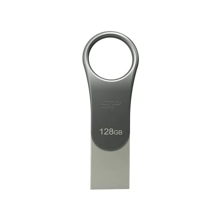 USB stick Silicon Power Mobile C80 Grey Titanium 128 GB by Silicon Power, USB flash drives - Ref: S0238587, Price: 25,26 €, D...