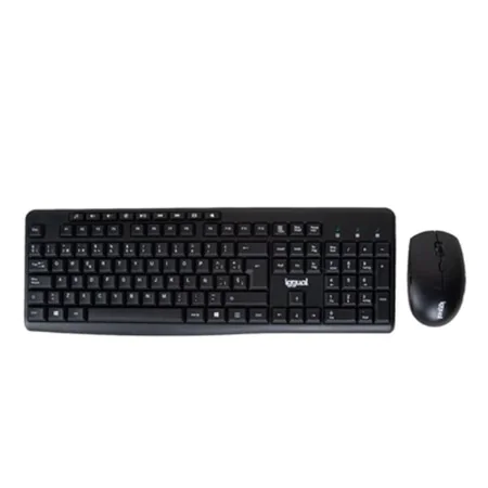 Tastiera e Mouse iggual IGG318898 di iggual, Set tastiera e Mouse - Rif: S0238785, Prezzo: 12,68 €, Sconto: %