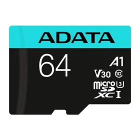 Carte Micro SD Adata AUSDX64GUI3V30SA2 64 GB de Adata, Cartes mémoire - Réf : S0239136, Prix : 9,96 €, Remise : %