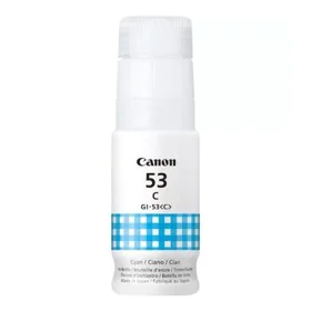 Inchiostro per Ricaricare le Cartucce Canon GI-53C Ciano 60 ml di Canon, Toner e inchiostro per stampante - Rif: S0239665, Pr...