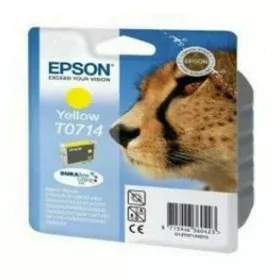 Cartouche d'encre originale Epson T0714 Jaune de Epson, Toners et encre pour imprimante - Réf : S0239712, Prix : 18,73 €, Rem...