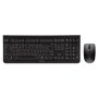 Tastatur mit Maus Cherry DW3000 Qwertz Deutsch Schwarz von Cherry, Tastatur-Maus-Sets - Ref: S0239736, Preis: 48,47 €, Rabatt: %